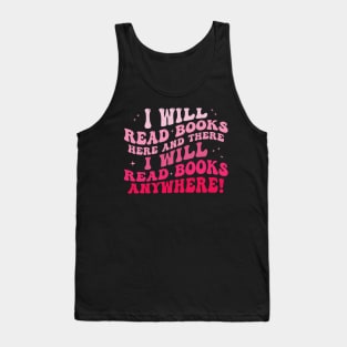 I Heart Books. Book Lovers. Readers. Read More Books Groovy Tank Top